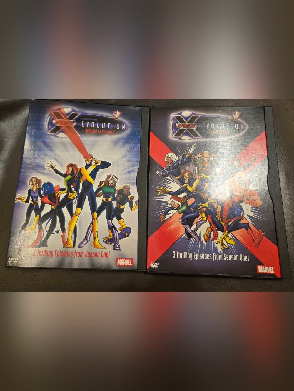 X-Men Evolution DVD Lot Season 1 Vol 1 & 2 Animated Marvel